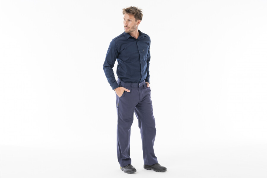 PANTALON TRABAJO CLASICO Azul