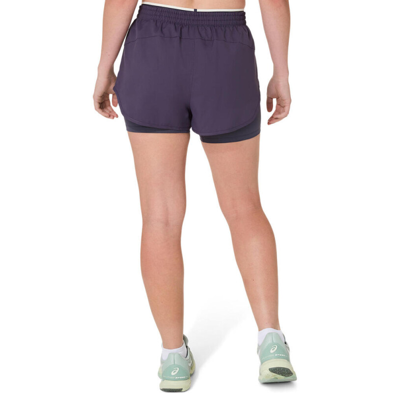 Short Tenis Match Mujer Indigo Fog