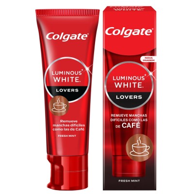 Pasta De Dientes Colgate Luminous Lovers Café 70 Grs. Pasta De Dientes Colgate Luminous Lovers Café 70 Grs.
