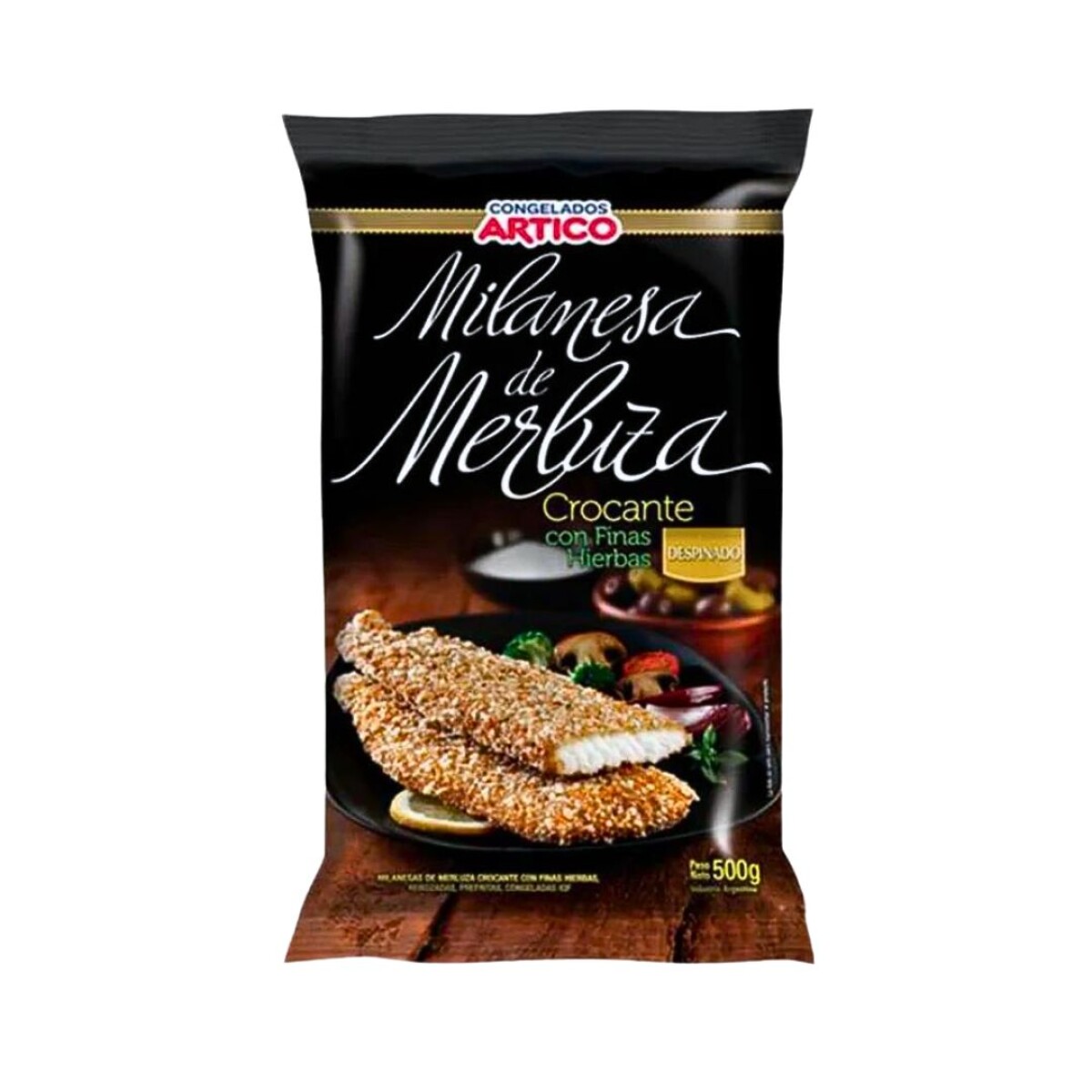 Milanesas de Merluza Crocante Ártico - 500 g 