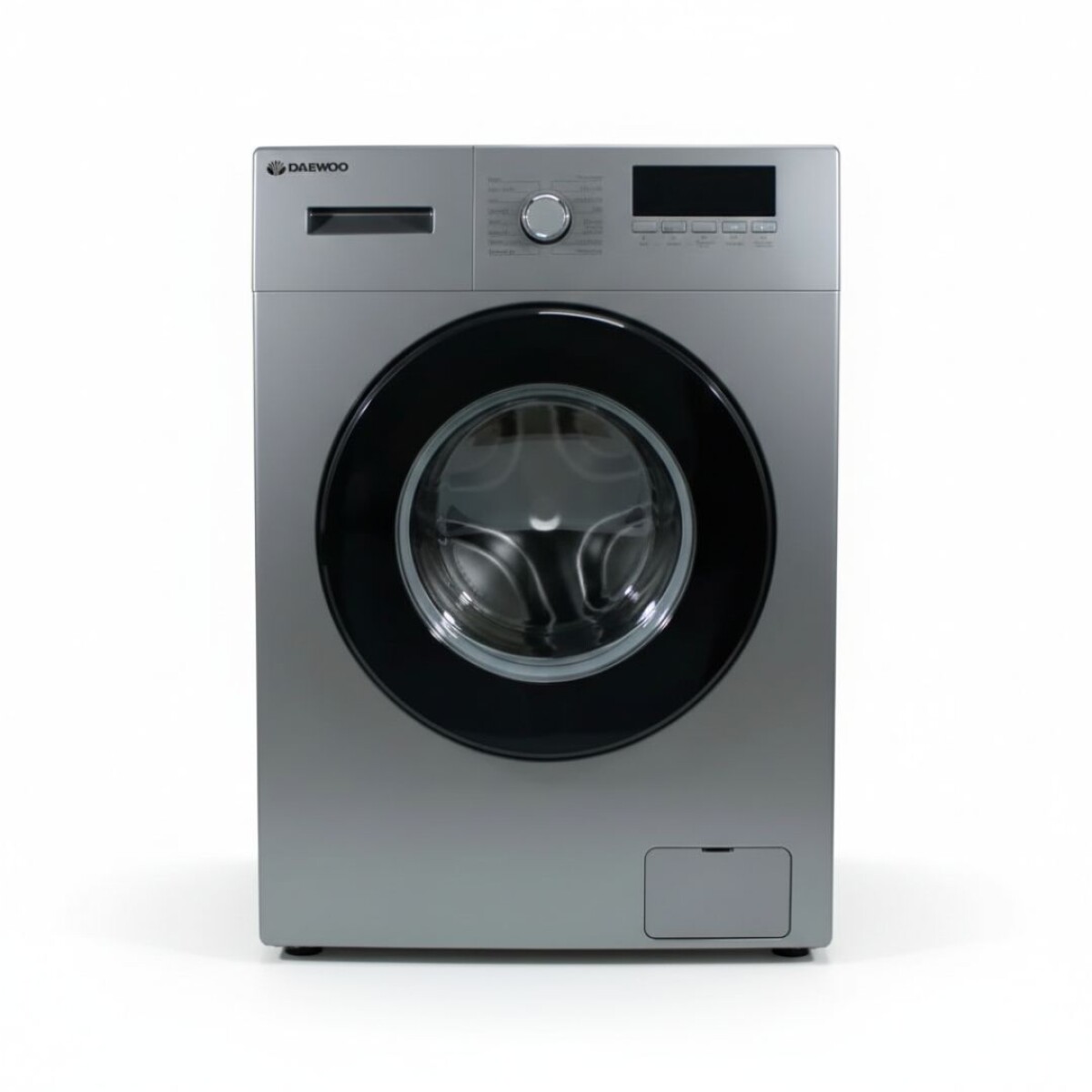 Lavarropas carga frontal Daewoo Inverter | Capacidad de 10,5kg | Color silver 