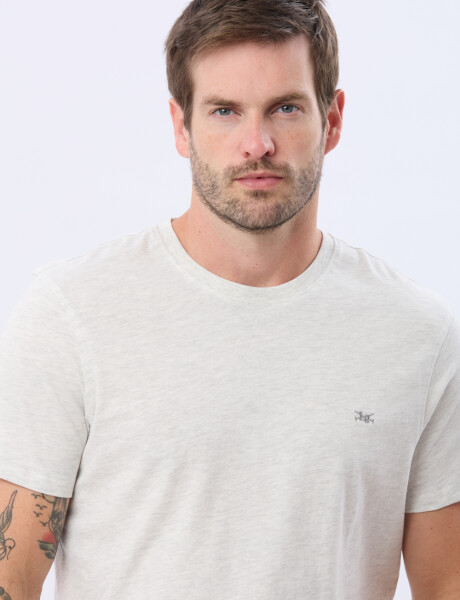 REMERA BÁSICA DE ALGODÓN Gris