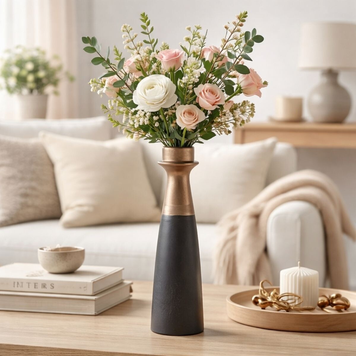 PORTA VELA LAVA Negro Large 