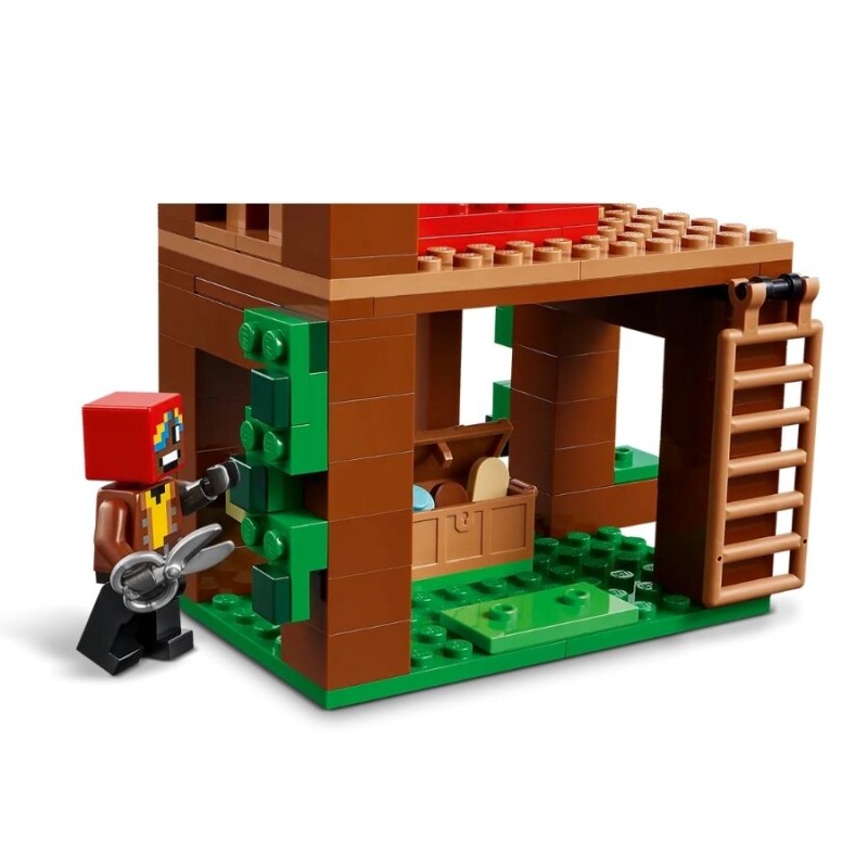 LEGO® Minecraft – Las Casas-Loro (21282) | Set de 535 Piezas LEGO® Minecraft – Las Casas-Loro (21282) | Set de 535 Piezas