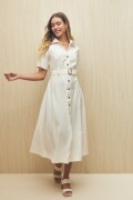 VESTIDO VALERIA Crudo