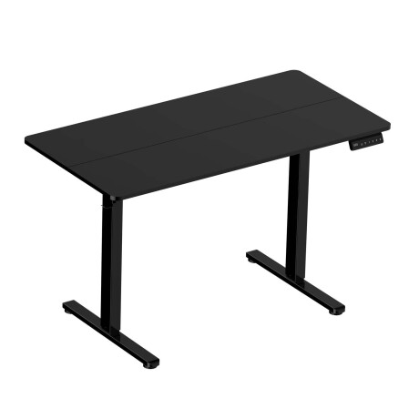 ESCRITORIO REGULABLE METAL-Y-MDF NEGRO UP