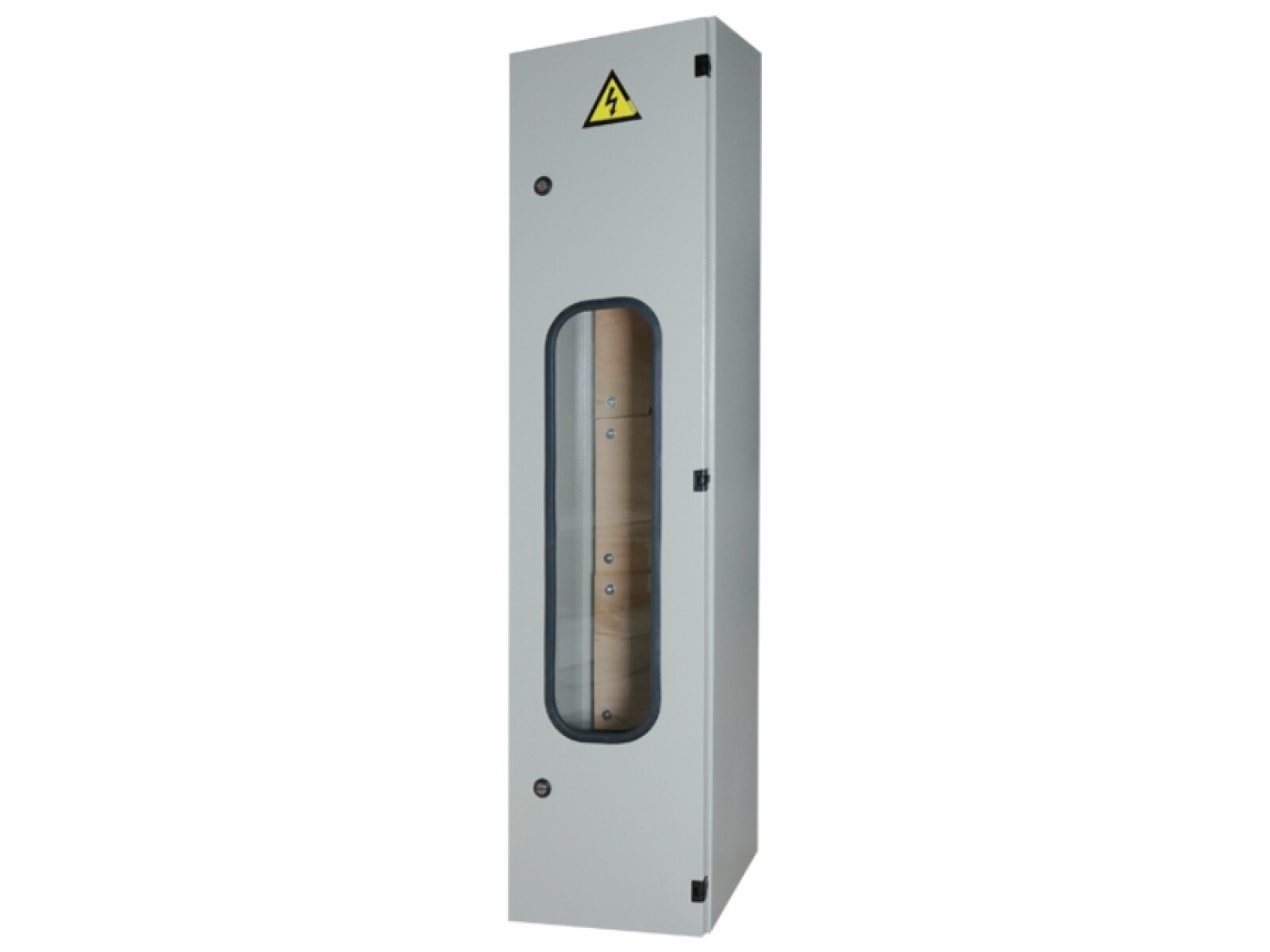 GABINETE METAL P/3 MEDIDORES MONOFASICO CORTE 100A RST+N+T 