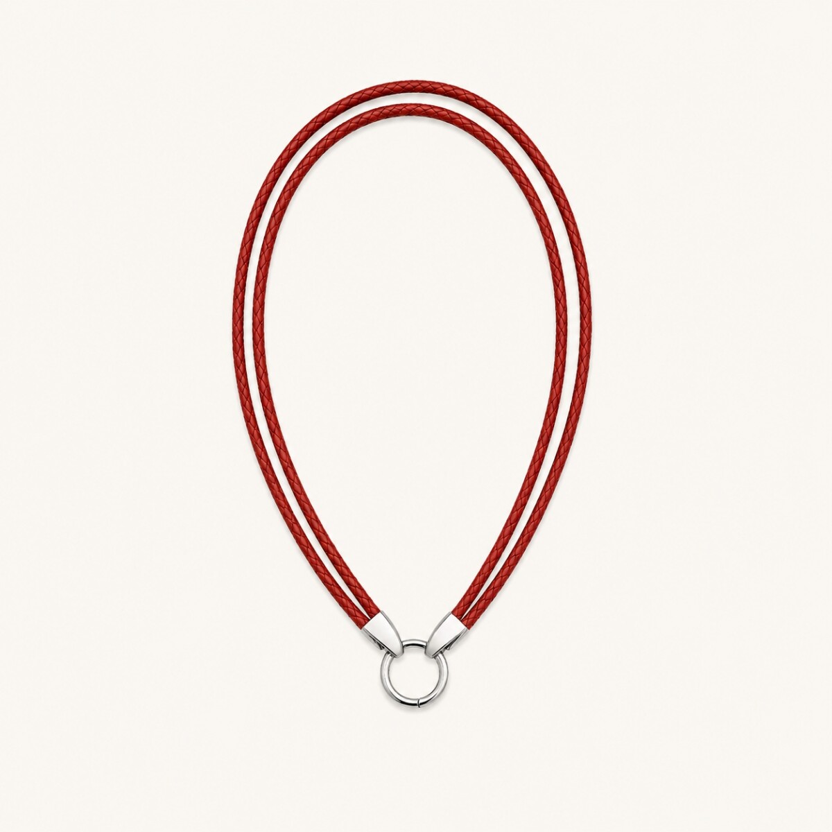 Collar Cuero N°2 - Plata 925 