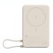 XIAOMI MAGNETIC POWER BANK 10000MAH WITH BUILT-IN STAND Cargador Portátil Magnético XIAOMI Magnetic Power 10.000MAH Con Soporte Integrado - Tan