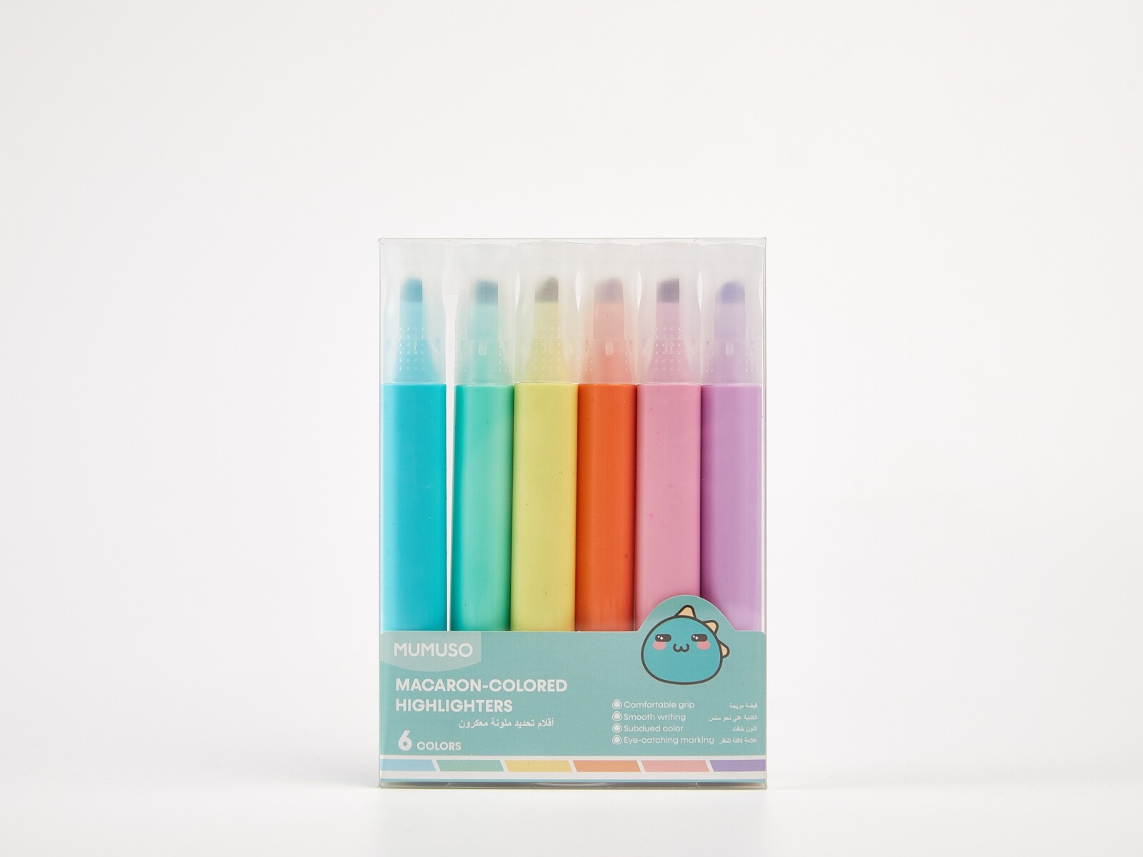 ILUMINADORES COLOR MACARON (6 COLORES) 