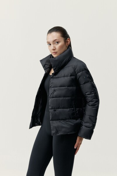 CHAQUETA VEGAN Negro