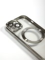 Phone Case Magnetic Iphone 14 Plateado