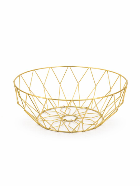 FRUTERO METAL DORADO DORADO