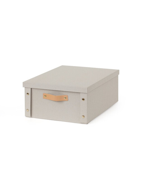 CAJA ORGANIZADOR C/ASA 33X40X17CM EXT TELA CREMA CAJA ORGANIZADOR C/ASA 33X40X17CM EXT TELA CREMA