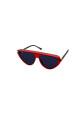 Tiwi Bopp Crystal Red With Blue Lenses