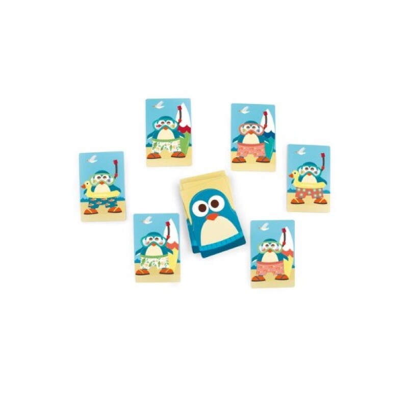 Puzzle Juego Compacto – Pingüinos 3 en 1 JUEGO PENGUIN MATCH
