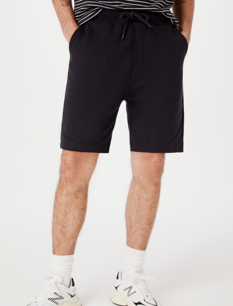 BERMUDA BÁSICA MASCULINA CON ELÁSTICO NEGRO