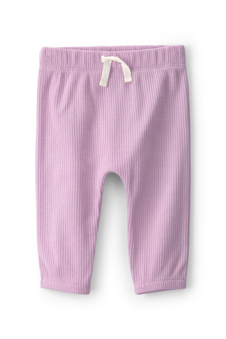 Set cuatro piezas de algodón, pijama, pantalón, body y vincha, lila, diseño floral Sin color