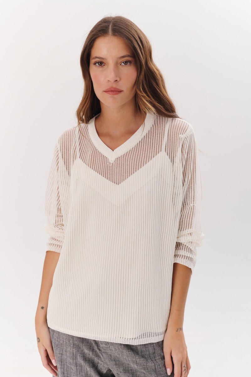 SWEATER JAZZ NATURAL