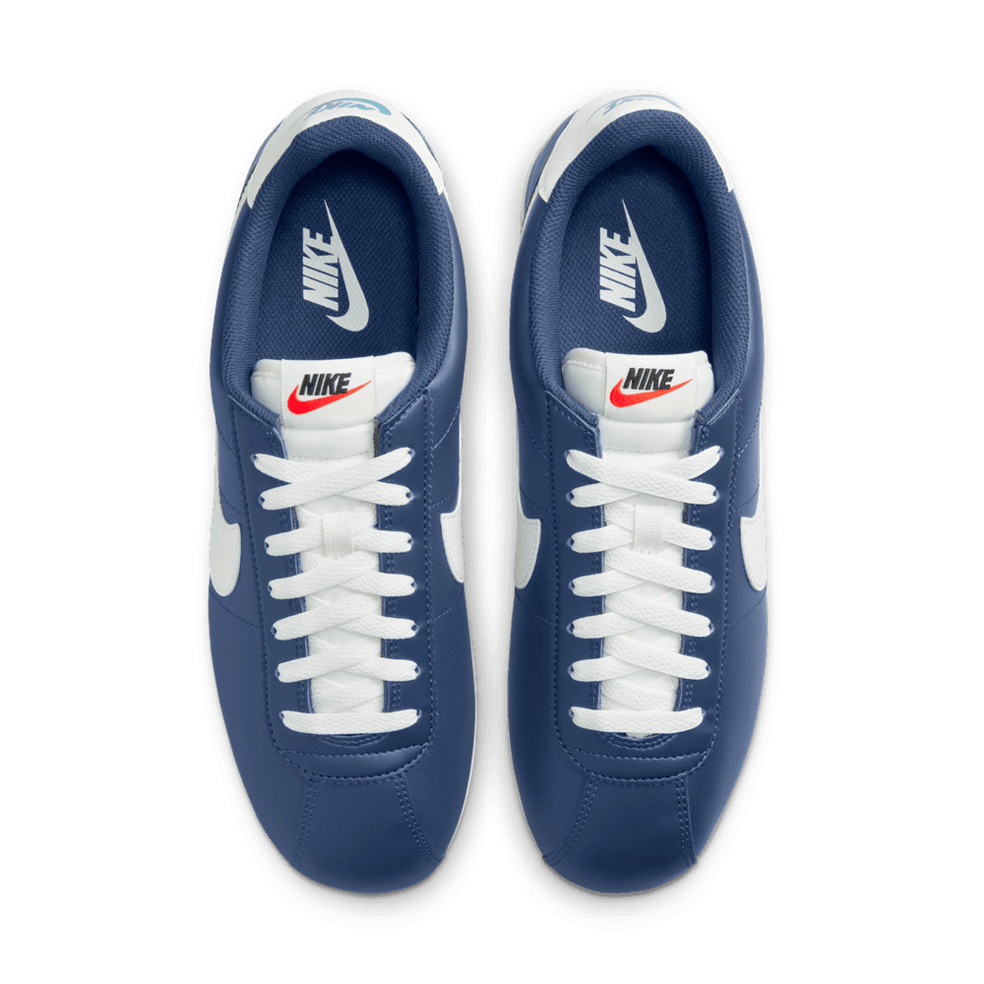 Nike cortez hombre azul top