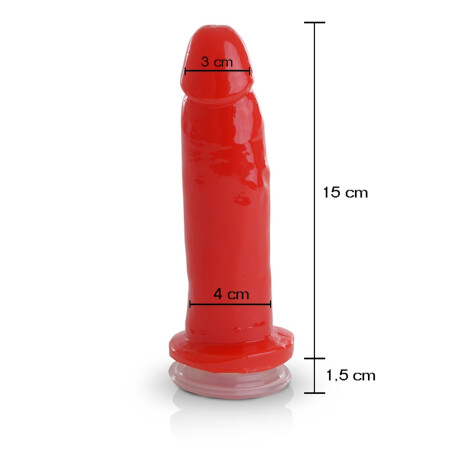 Vibrador A Control Remoto Carga USB Normal Rojo