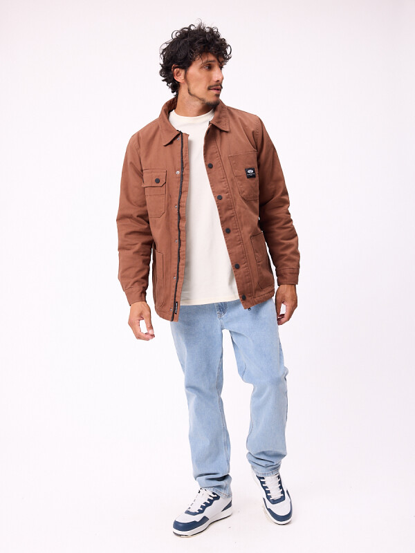 CAMPERA SEVERIN RUSTY Marrón