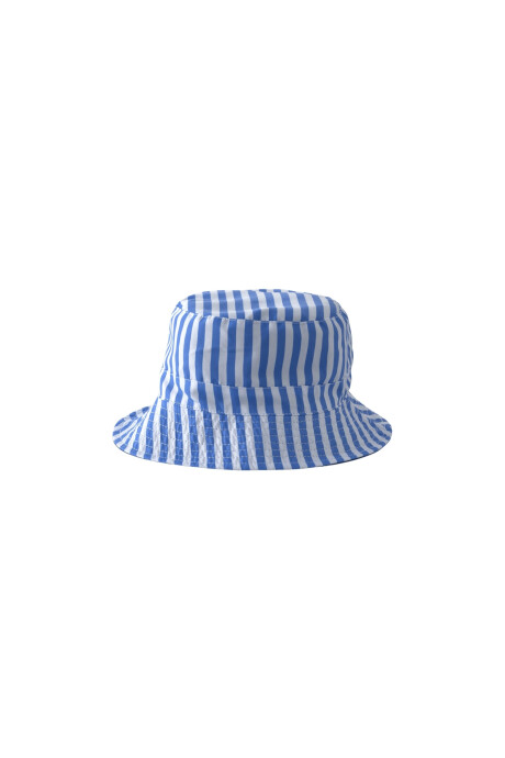Gorro reversible, azul y rayas Gorro reversible, azul y rayas