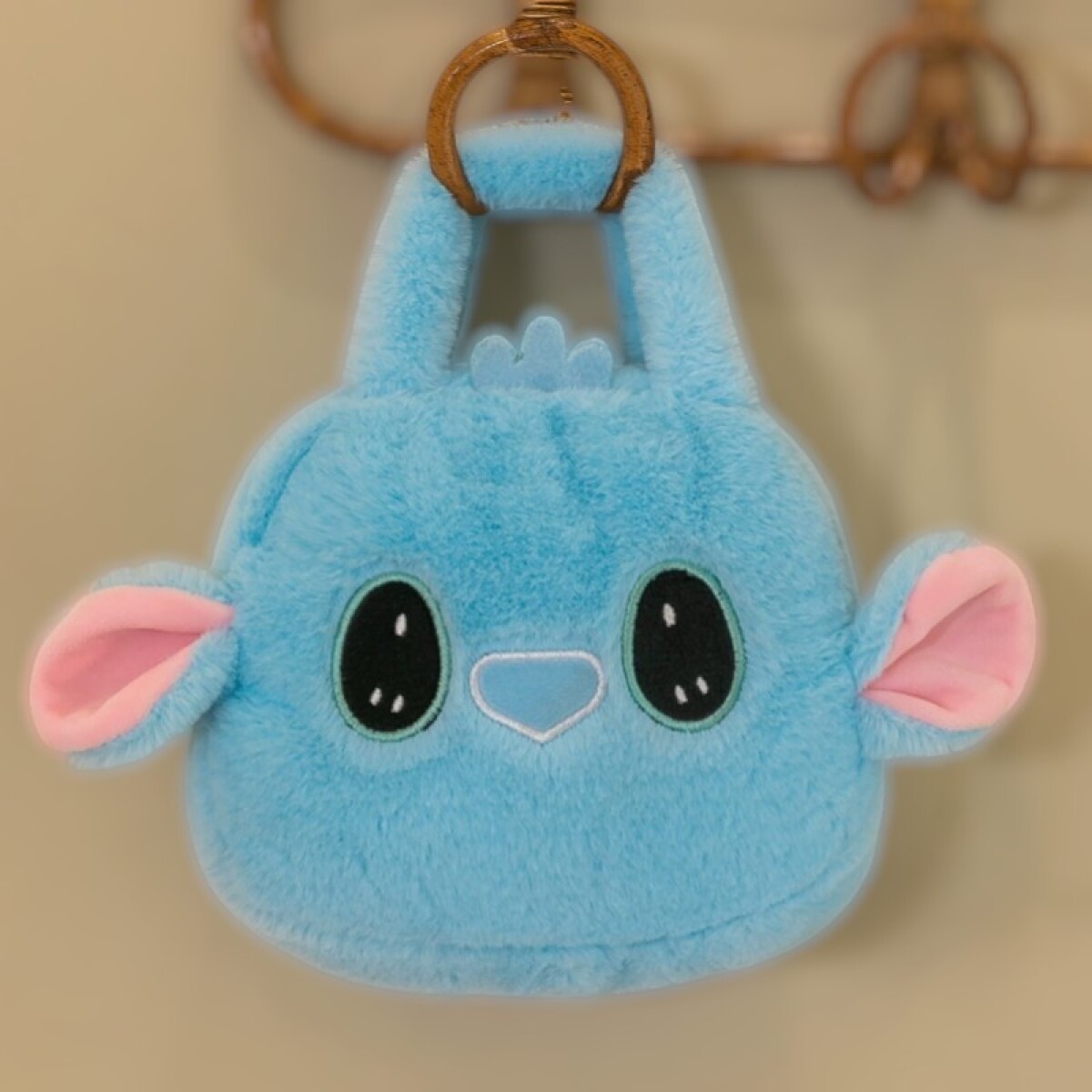 Bolso Infantil De Peluche - Stitch 