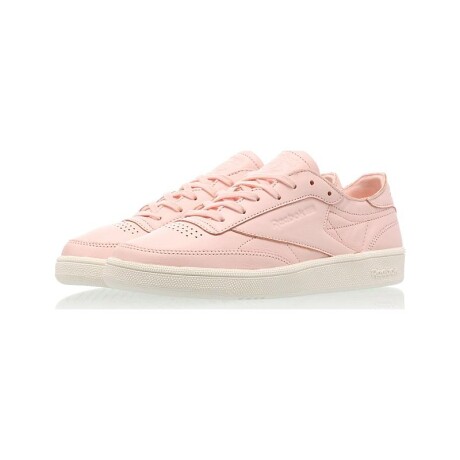 Championes Reebok Original Dama Club C 85 DCN Rosa Claro