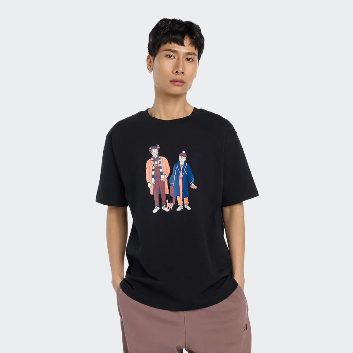 Remera New Balance Athletics Never Age - Negro 