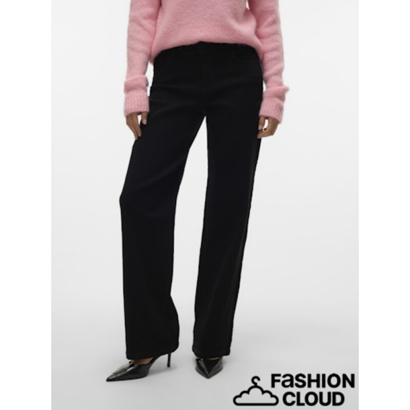 VMELLY MR WIDE JEANS BLK NOOS BLACK