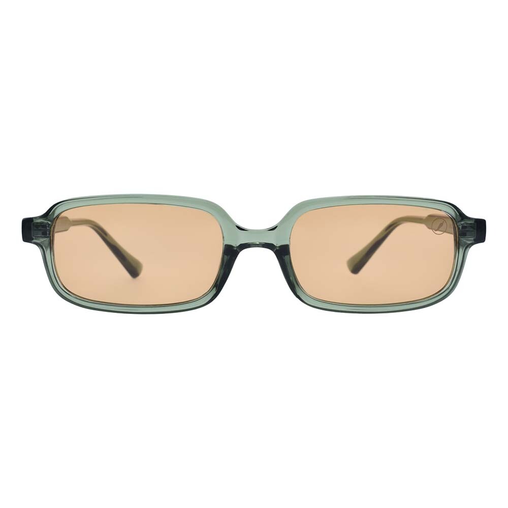 Lentes De Sol De Policarbonato Cuadrado Trend Vermelha Marrón/Verde