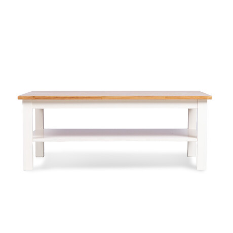 Mesa de centro Vanilla Blanco y Almendra