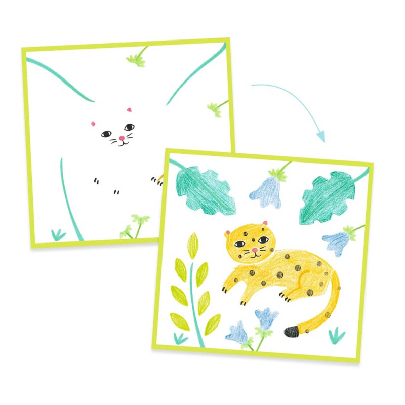 Kit de manualidades Animales Djeco Kit de manualidades Animales Djeco