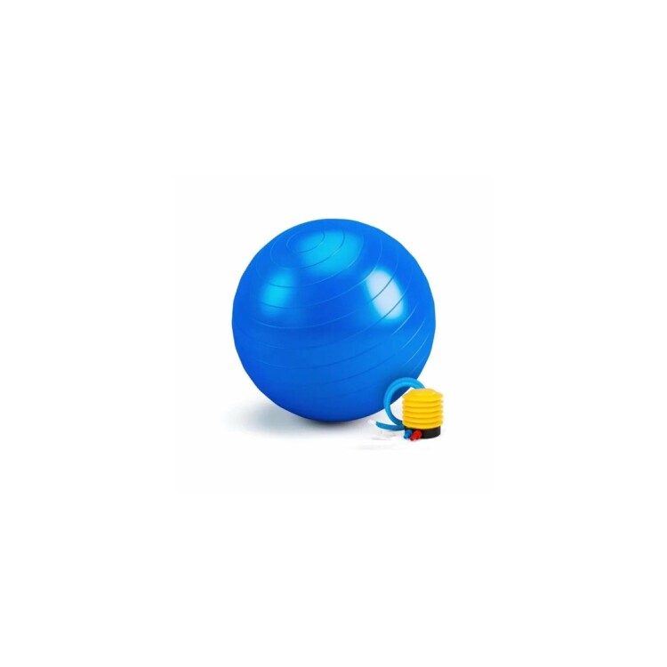 PELOTA PILATES YOGA 65CM AZUL