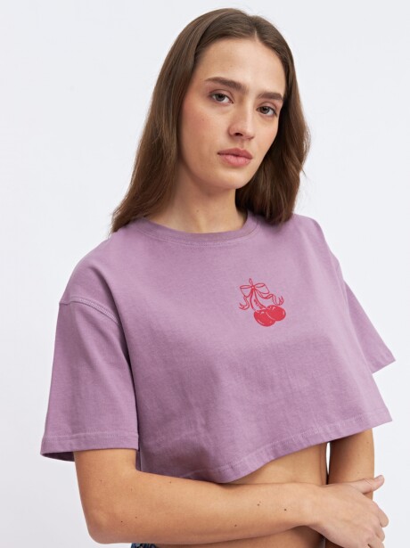 REMERA ROCIO VIOLETA