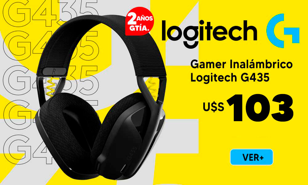 ¡Vincha Gamer Logitech G435 en oferta!