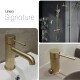 JUEGO DE GRIFERIA SIGNATURE BRUSHED GOLD CON BARRA DE DUCHA DORADO-BRUSHED GOLD