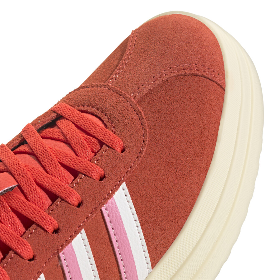 Championes de Mujer Adidas VL Court Bold Rojo - Rosado - Blanco