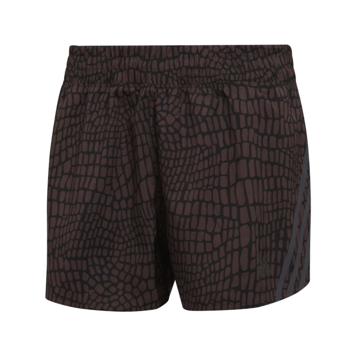 Short Adidas Run Icons 3 Rayas - Negro 