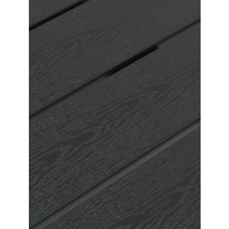 Mesa de balcón HOBRO A70xL70 negro Negro