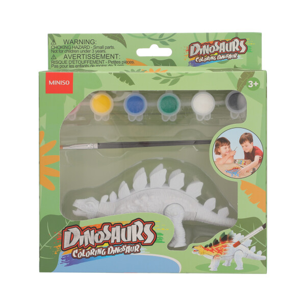 Set para pintar dinosaurio Estegosaurio