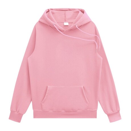 Canguro Deportivo de Dama Buzo con Capucha y Bolsillo Rosa