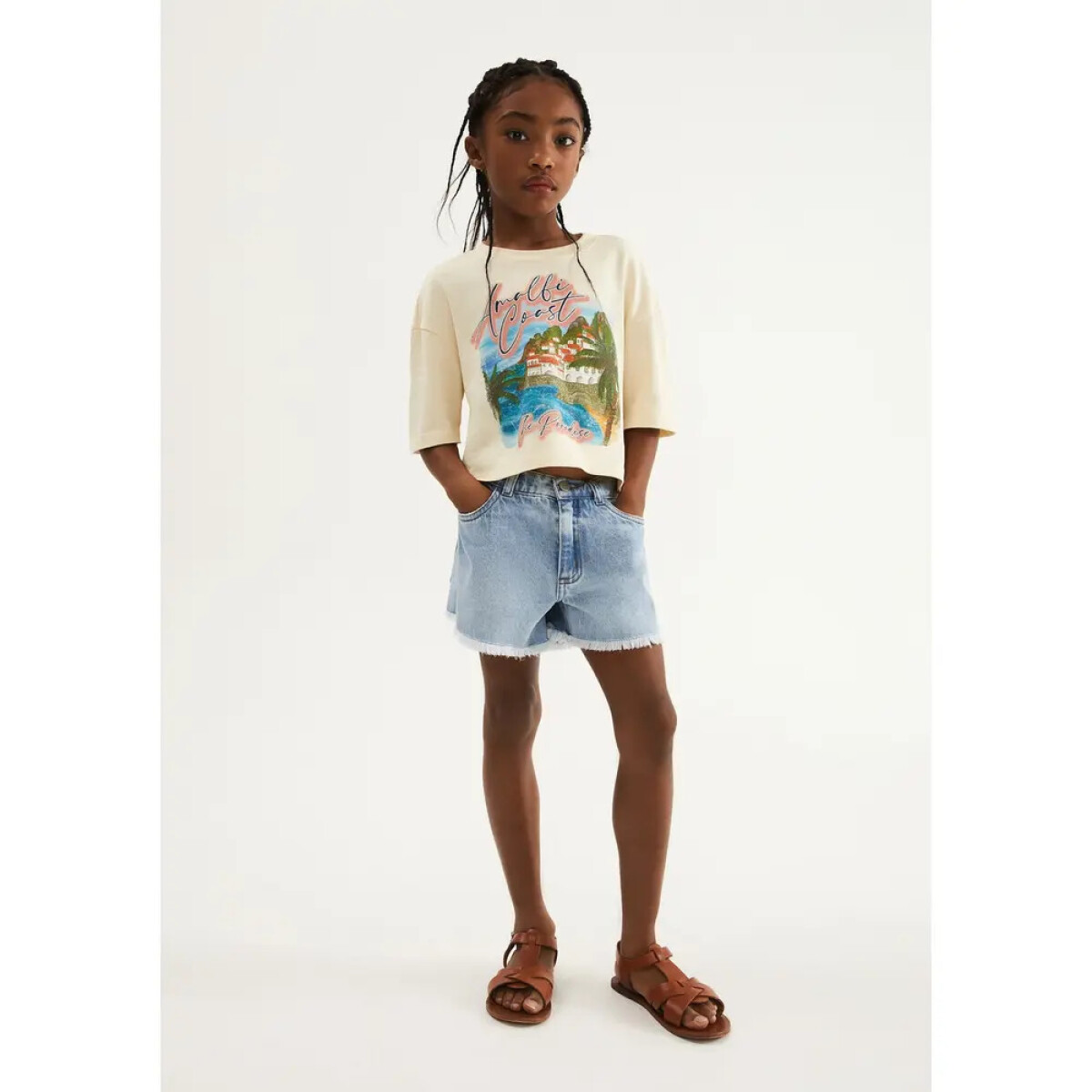 SHORTS FEM - AZUL MEDIO 