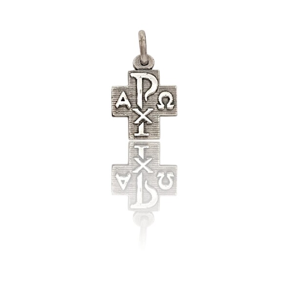 Dije cruz papal- Plata 925 - Sin piedra-CP4599 conpiedra