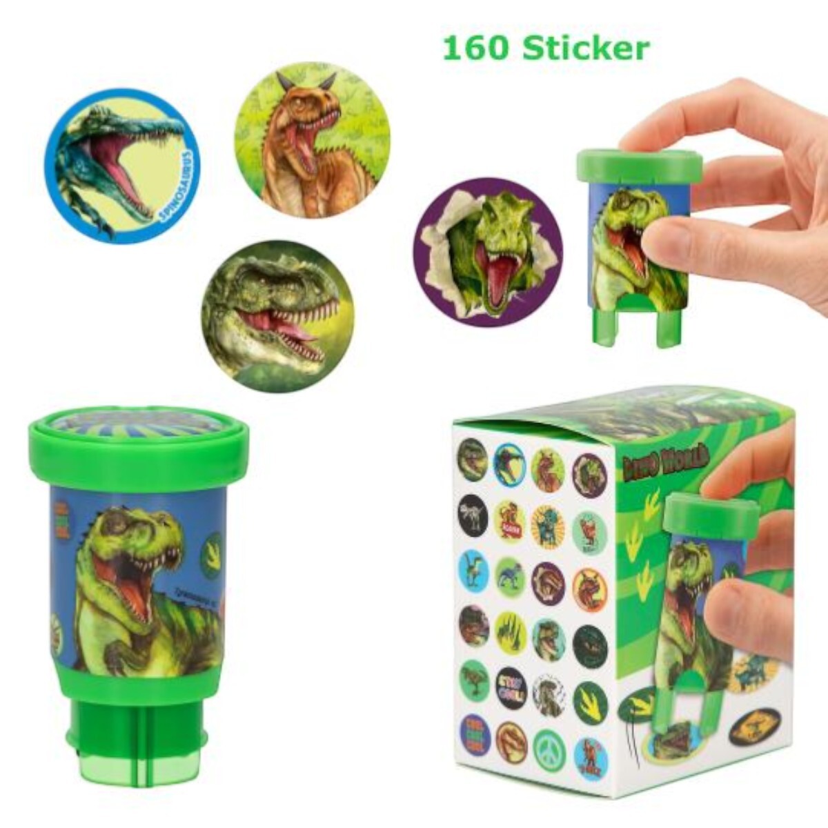 Estampador de Stickers Dino World 