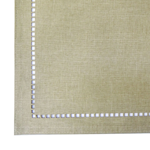 Individual con Vainilla Lino Liso Home Class 45 x 30 cm NATURAL