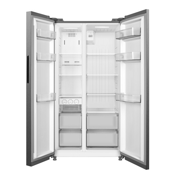 Heladera Inox Inverter 587L Side by side Midea MDRS710FGG46 Heladera Inox Inverter 587L Side by side Midea MDRS710FGG46