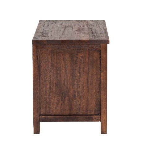 MESA DE LUZ MADERA-DE-MANGO MARRON MARGARA