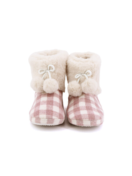 PANTUFLA BOTA ESTAMPADO 1